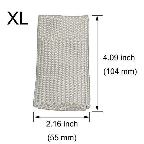 溶接 指サック 指カバー 超耐熱 保護 高温 手袋にかぶせる難燃性 XL 1 
