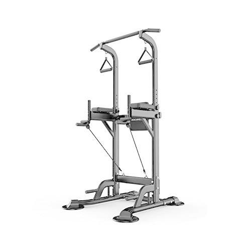 HONSAN ぶら下がり健康器 チンニング 筋力トレーニング 懸垂 懸垂器具 懸垂マシン 耐荷重150kg マルチジム 多機能 :a