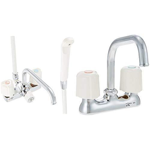 最適な価格最適な価格KVK デッキ形2ハンドルシャワー KF14E Amp; 2