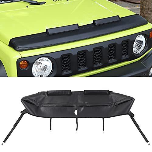 ANTC スズキ ジムニー ボンネットカバー フードカバー装飾 フード保護 傷を防ぐ スズキ ジムニー 2019+ JB64 JB74 適
