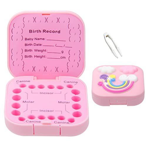 Revol Marketnn Oranie 乳歯ケース 乳歯入れ かわいい 乳歯ボックス コンパクト 乳歯保存 成長記念 お名前と抜けた日記入可能 ギフト 出産祝い 女の子 男の子も適用 Ginger掲載商品