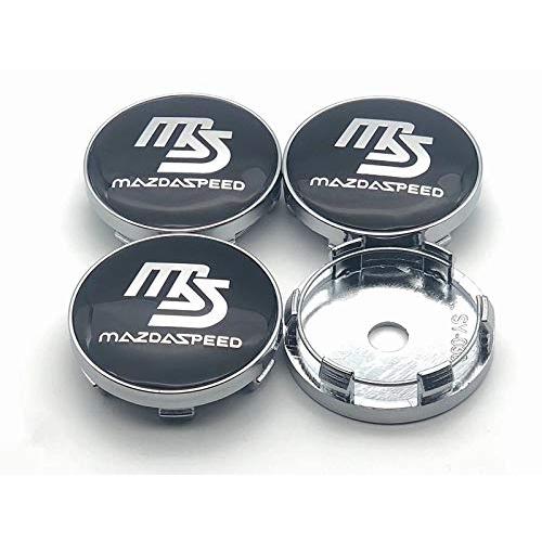 マツダ MS ホイールセンターキャップハブキャップ 60mm 4個セット ホイールカバー センターキャップ CX-3/CX-4//CX-5