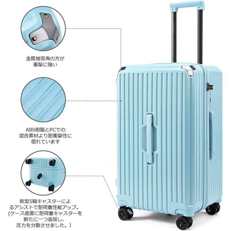 Oritatanda 大容量 荷物 トロリースーツケース 女性 回転自在のキャスター 5輪キャスター ダイヤルロック 出張 留学用スーツケー 大容量 荷物 トロリースーツケース 女性 回転自在のキャスター 5輪キャスター ダイヤルロック 出張 留学用スーツケー そして