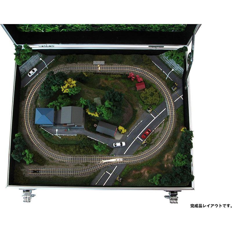 【正規品】 ロクハン Zゲージ ミニトランクレイアウト 高台タイプ 組立式 S063-1 鉄道模型用品 【MYK8320579615】(29992円)