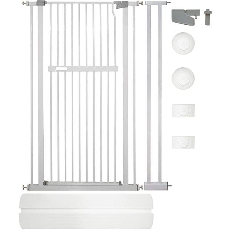 LIFAXIA ペットゲート 猫 135cm ドア付き ハイタイプ 島袋商店 猫脱走防止フェンス 幅広 ワイド 室内 玄関 階段 逃亡防止柵 ペットゲート 猫 135cm ドア付き ハイタイプ 島袋商店 猫脱走防止フェンス 幅広 ワイド 室内 玄関 階段 逃亡防止柵