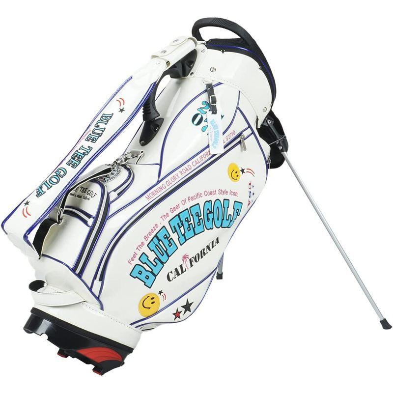 限定生産 ブルーティーゴルフ ２０１９ソフトエナメル スタンドキャディーバッグ BLUE TEE GOLF California ９型 BT ブルーティーゴルフ ２０１９ソフトエナメル スタンドキャディーバッグ BLUE TEE GOLF California ９型 BT
