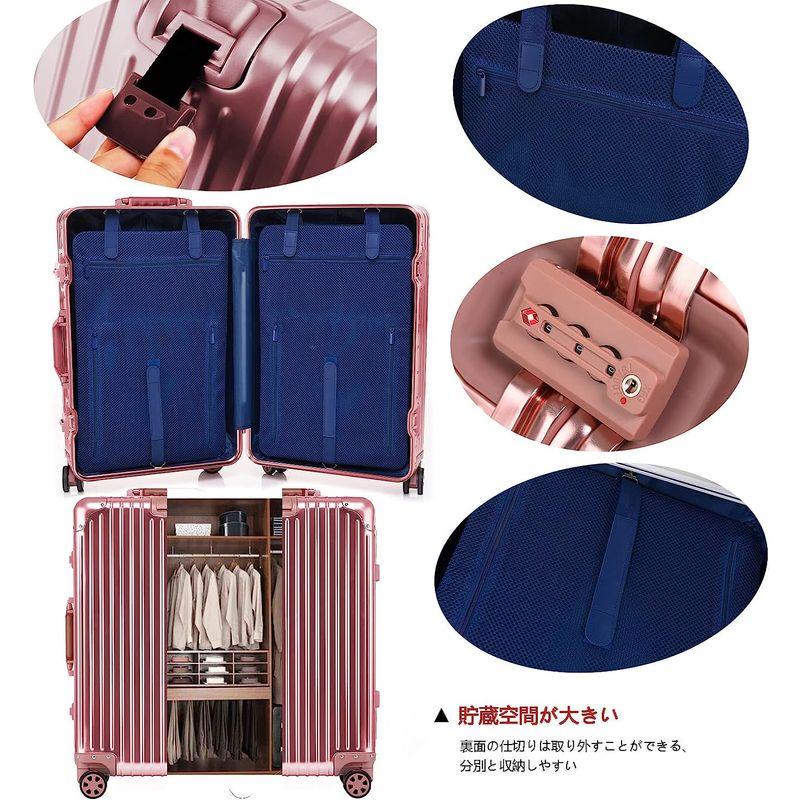 ボンイージ スーツケース アルミ・マグネシウム合金ボディ キャリーケース 機内持込 キャリーバッグ TSAロック付き 頑丈 軽量 静音 大容 スーツケース アルミ マグネシウム合金ボディ キャリーケース 機内持込 キャリーバッグ TSAロック付き 頑丈 軽量 静音 大容