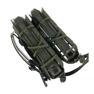 HSGI ライフル&拳銃用マグポーチ TACO V2 ダブルデッカー M4/AK/7.62mm/9mm/45口径 ポリマー 16DD01 [ オリーブドラブ ]_4