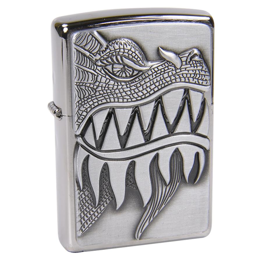 ZIPPO（ジッポー） ドラゴン 28969 ブラッシュクローム DRAGON オイル