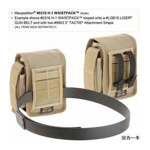 MAXPEDITION ユーティリティポーチ H-1 Waistpack ブラック 0316B