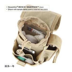 MAXPEDITION ユーティリティポーチ H-1 Waistpack ブラック 0316B
