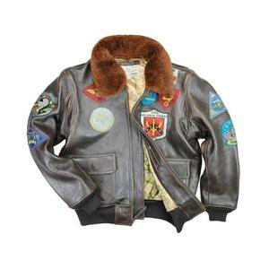 AVIREX G-1 レザージャケット トップガン [ ブラウン / Mサイズ