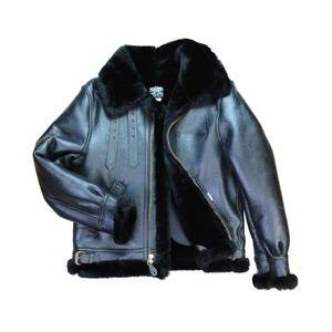 AVIREX B-3 フライトジャケット ムートン ブラック [ 36