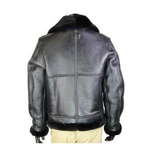 アヴィレックス B-3 USA製 フライトジャケット ムートン 黒 38 AVIREX B-3 フライトジャケット ムートン ブラック [ 38