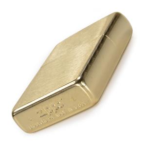 ZIPPO（ジッポー） ソリッドブラス 204 ブラッシュ SOLID BRASS