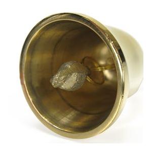 ベル 真鍮 ナチュラル リング付 [ Sサイズ ] 鈴 すず Bell クリスマス
