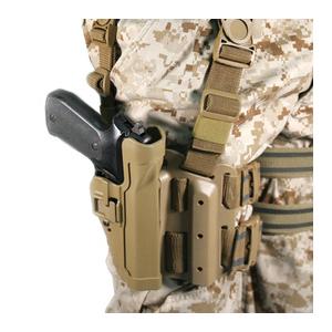 BLACKHAWK レッグホルスター Serpa LV2 ベレッタ92/M9A1 レール BLACKHAWK レッグホルスター Serpa LV2 ベレッタ92/M9A1 レール