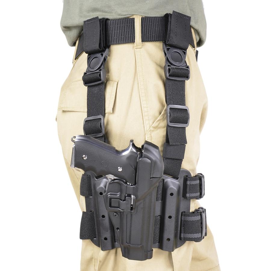 BLACKHAWK レッグホルスター Serpa LV3 ベレッタ M92 M9A1 右用 BLACKHAWK レッグホルスター Serpa LV3 ベレッタ M92 M9A1 右用