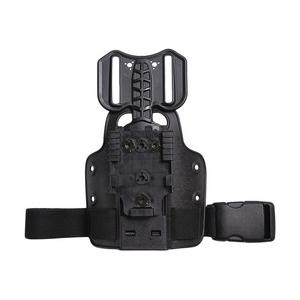 実物 SAFARILAND レッグシュラウド DFA＆QLS22付 ホルスター SAFARILAND レッグプラットフォーム DFA&QLS 22付 シングルストラップ