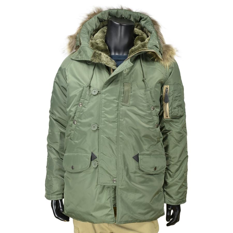 AVIREX N3B フライトジャケット コマーシャル [ Lサイズ ] アビレックス アーミージャケット メンズ 上着 N3Bジャケット