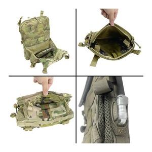 AGILITE アサルトバックパネル MICRO MAP ヘルメット収納 プレキャリ用