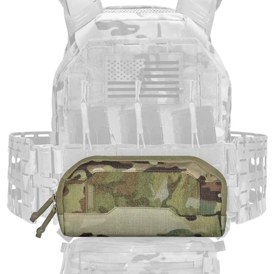 AGILITE ワイドアドミンポーチ リアMOLLEアタッチメント 薄型多機能