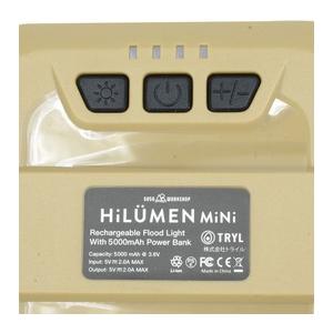 5050WORKSHOP ランタン HILUMEN MINI マグネット内蔵 LEDライト [ サンドベージュ ]｜revolutjp｜06