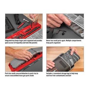 REAL AVID メンテナンスマット MASTER ARMORERS MAT マスターアーマラーズマット AR-15/M4用 パーツトレー付き AVMAM-AR_5