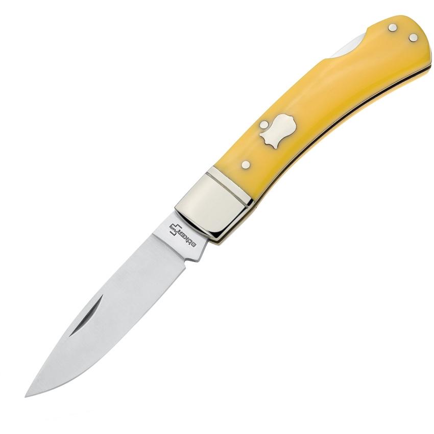BOKER MAGNUM 折りたたみナイフ Lockback イエロー 01RY250Y BOKER MAGNUM 折りたたみナイフ Lockback イエロー 01RY250Y