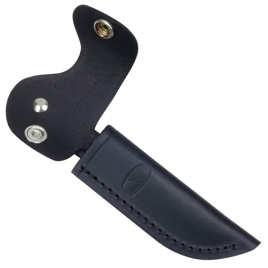 BUCK KNIVES  ナイフシース 102 WOODSMAN用 ブラックレザー BU102S バックナイフ 黒革 ウッズマン