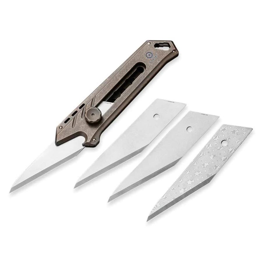 CIVIVI ユーティリティーナイフ Mandate カッターナイフ 替え刃3枚付属  