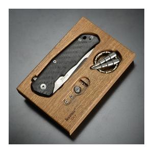 LionSTEEL 折りたたみナイフ TRE チタニウム Framelock ブラック LionSTEEL 折りたたみナイフ TRE チタニウム Framelock ブラック