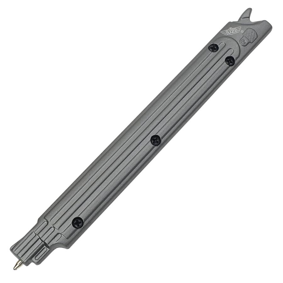 UZI タクティカルペン 21GM リボルバー型 護身用ボールペン アルミペン