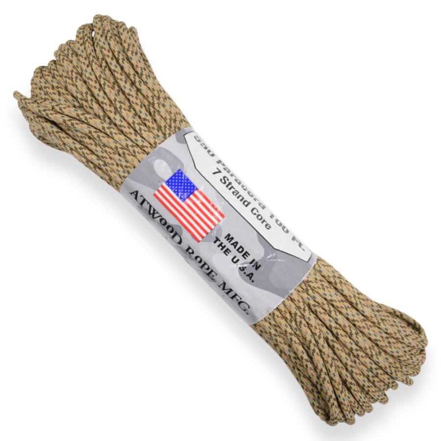 ATWOOD ROPE 550パラコード タイプ3 デザート [ 305m ][cs08desert] ATWOOD ROPE 550パラコード タイプ3 デザート [ 30m ] アトウッド