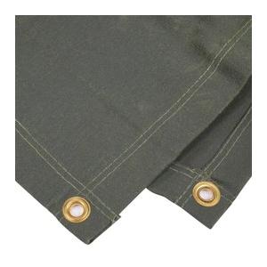 キャンバスタープ 16oz 蝋引き帆布 ターポリン 軍幕 OD色 [ 8×10ft ][c16oz8ft10ft] キャンバスタープ 16oz 蝋引き帆布 ターポリン 軍幕 OD色 [ 8×10ft