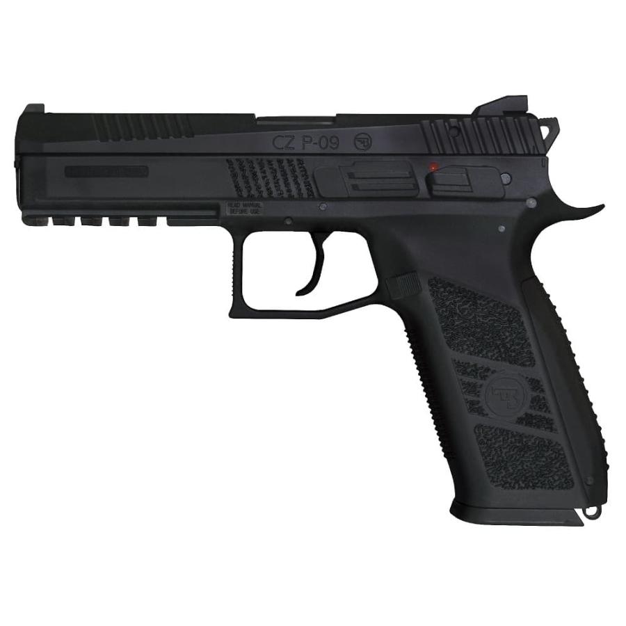 Carbon8 CZ P-09 CO2 BLOWBACK純正オプションサイト等付 Carbon8 CO2ガスブローバック CZ P09 公式ライセンス [ ブラック