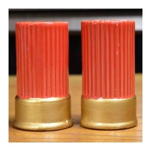 調味料入れ ショットシェル型 ソルト&ペッパー 2個セット スパイス入れ