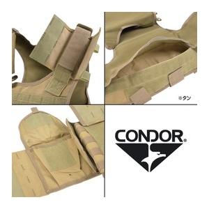 CONDOR プレートキャリア DEFENDER ディフェンダー DFPC [ ブラック