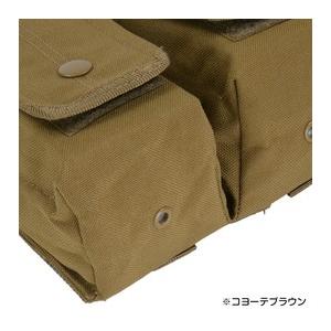 CONDOR ライフルマガジンポーチ M4/AR15/AK用 トリプル 前後2連 6本