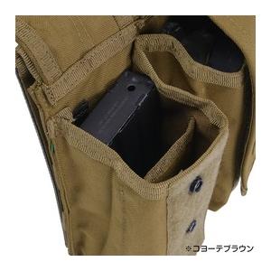 CONDOR ライフルマガジンポーチ M4/AR15/AK用 トリプル 前後2連 6本