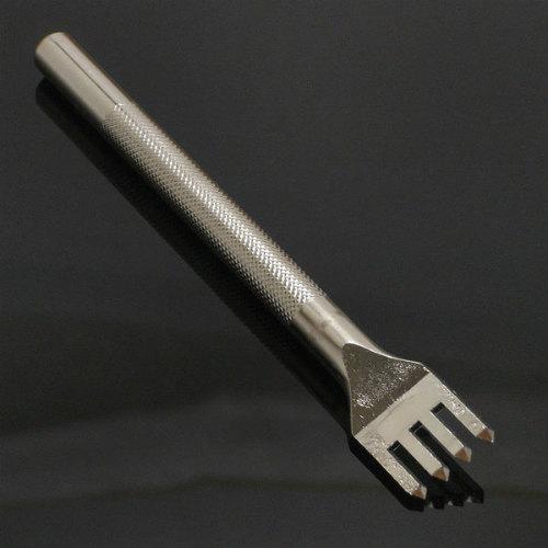 レザークラフトツール 4本菱目打ち 2.4mmピッチ クラフツール | レザー