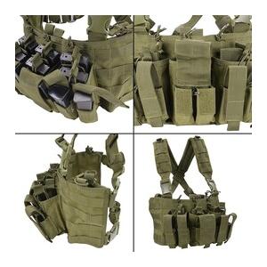 CONDOR チェストリグ Recon リーコン M4/9mm/45口径 MCR5 [ オリーブ