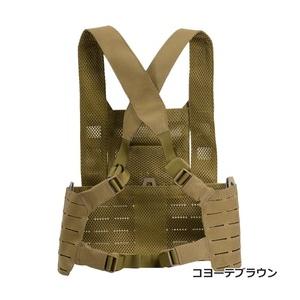 ACTION チェストリグ TYPHOON タイフーン MOLLE対応 軽量 CR-TPHN-CD5 [ ブラック ] 【トラウザーズ】