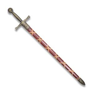 ソードアート・オンライン 聖剣エクスキャリバー 金属製 模造刀 西洋剣 美術品 DENIX アーサー王剣 エクスカリバー 模造刀 ロングソード [ ゴールド