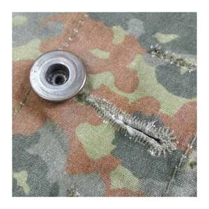 ドイツ軍放出品 テントシート 軍幕 Flecktarn フレクター迷彩 [ 並品