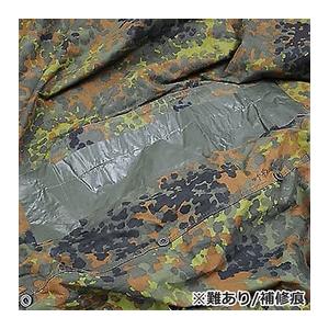 ドイツ軍放出品 テントシート／ポンチョ 軍幕 Flecktarn フレクター