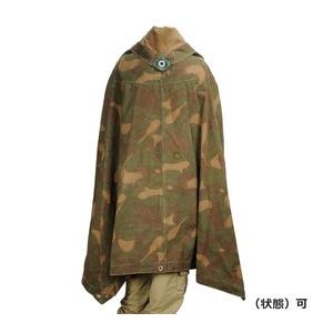 ハンガリー軍放出品 テントシート 軍幕 ハリケーン迷彩柄 五角形 [ 可