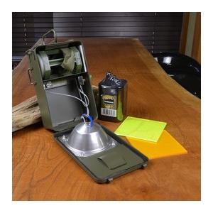 フランス軍放出品 シグナルライト デッドストック バッテリー付