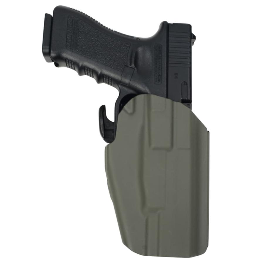 整備済 SHOOTER レザー ヒップ ホルスター 右利き用 Emerson Gear ヒップホルスター 579 GLS Pro-Fit 右利き用 マルチ