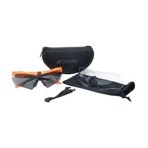 ESS シューティンググラス Crossbow ハイビスオレンジフレーム 2色